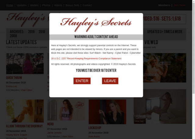 hayleys secrets