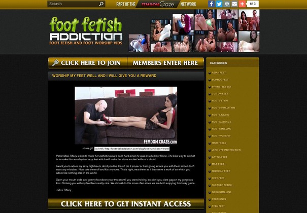 Foot Fetish Addiction