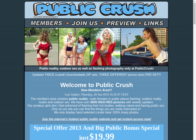 public crush