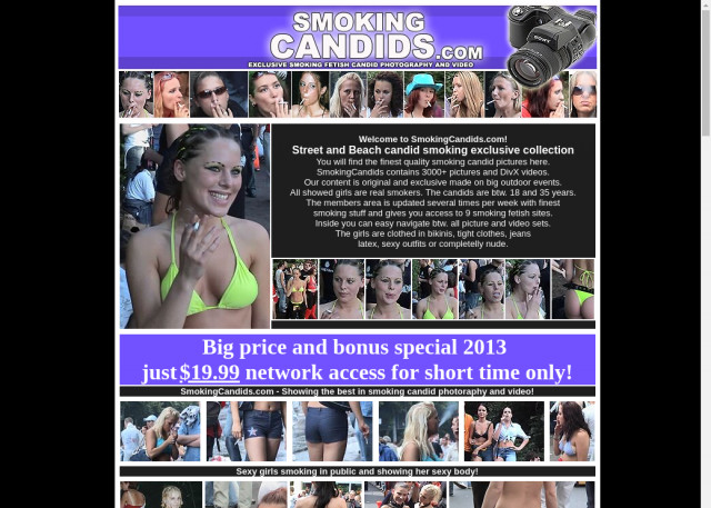 smoking candids
