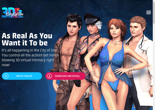 city of sin 3 d