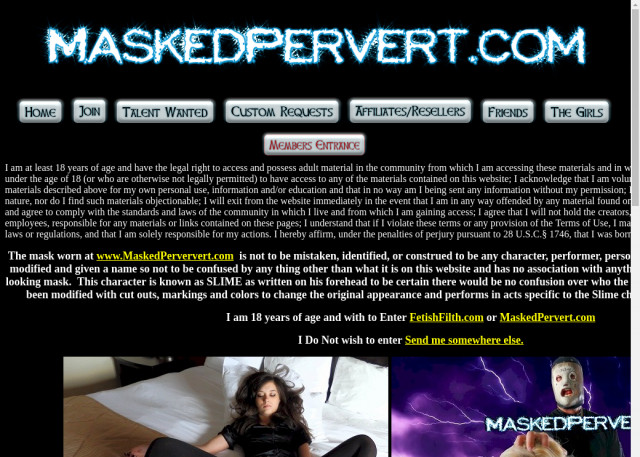 masked pervert