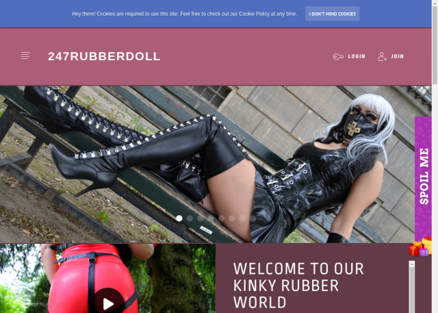 247 rubber doll