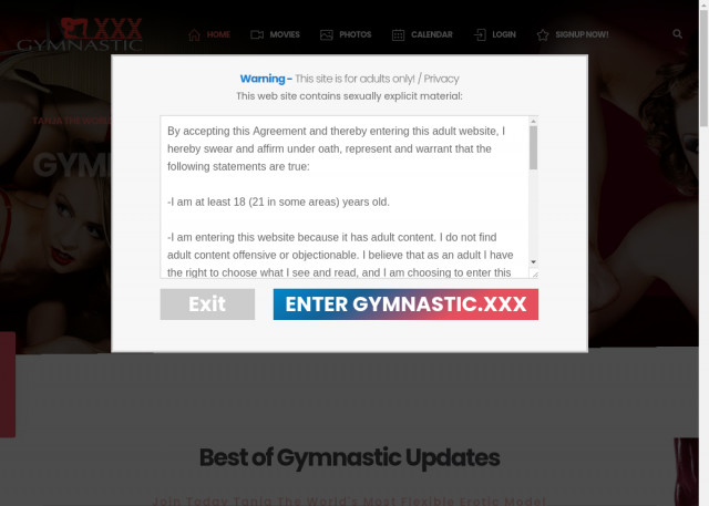 gymnastic xxx