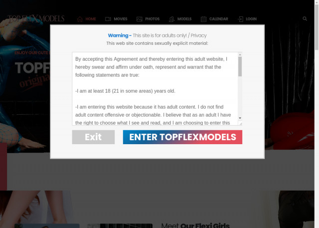 top flex models