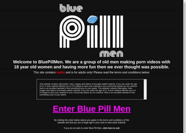 blue pill men