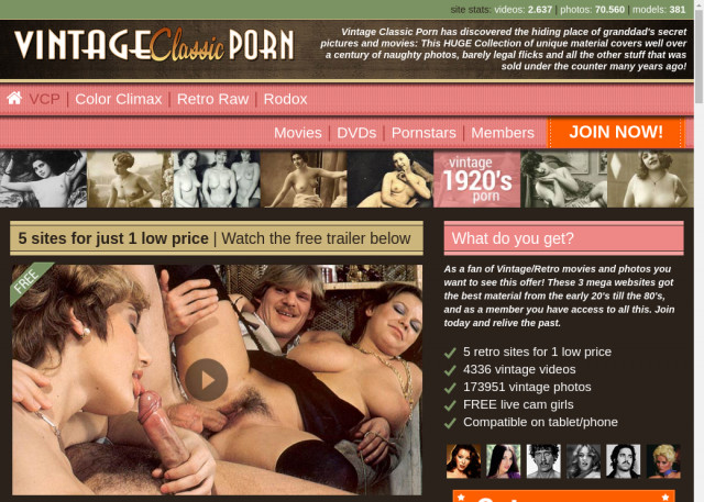 vintage classic porn