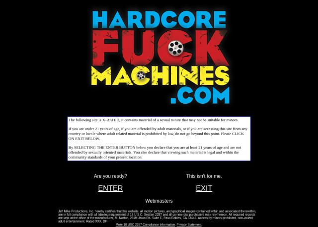 hardcore fuck machines