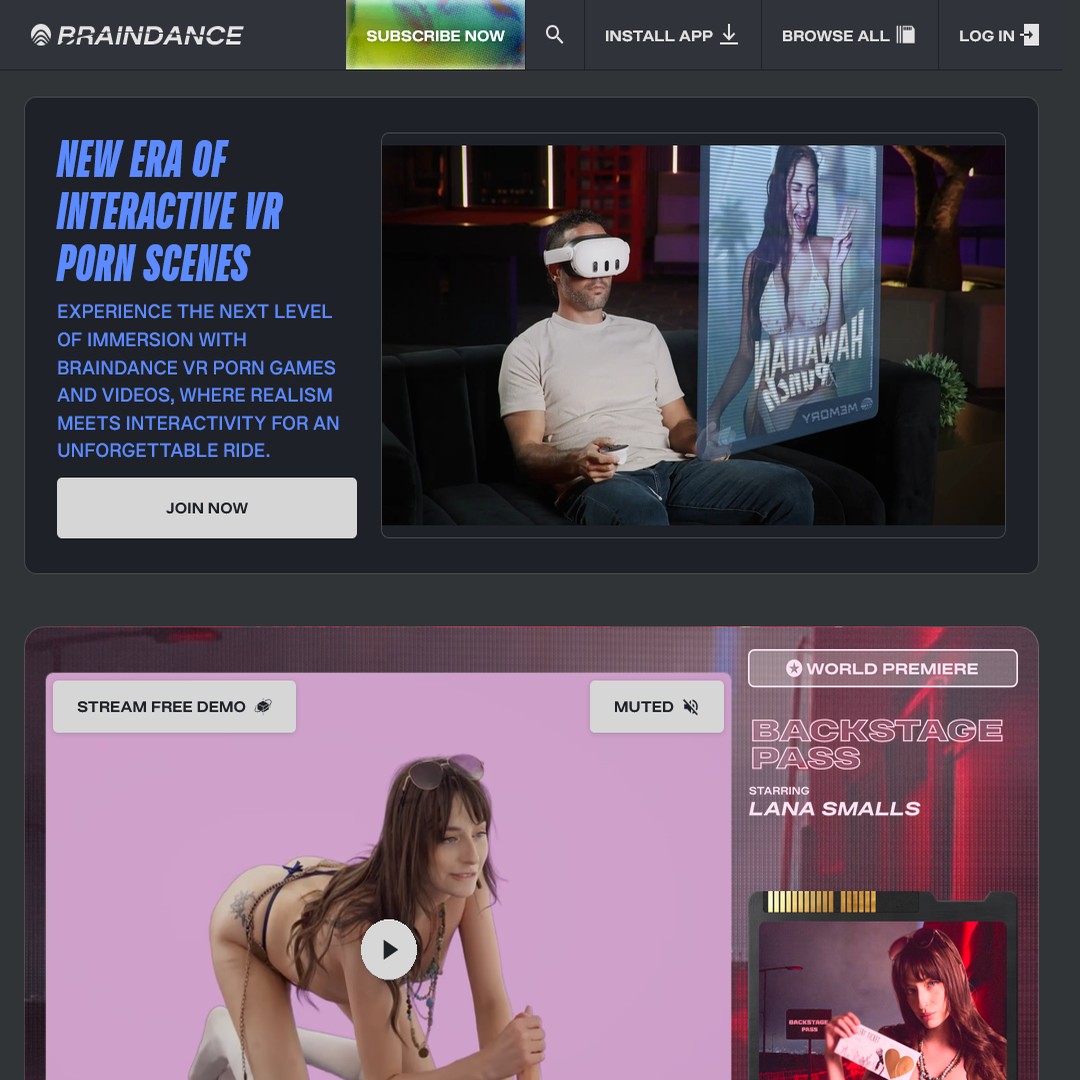 braindance vr account