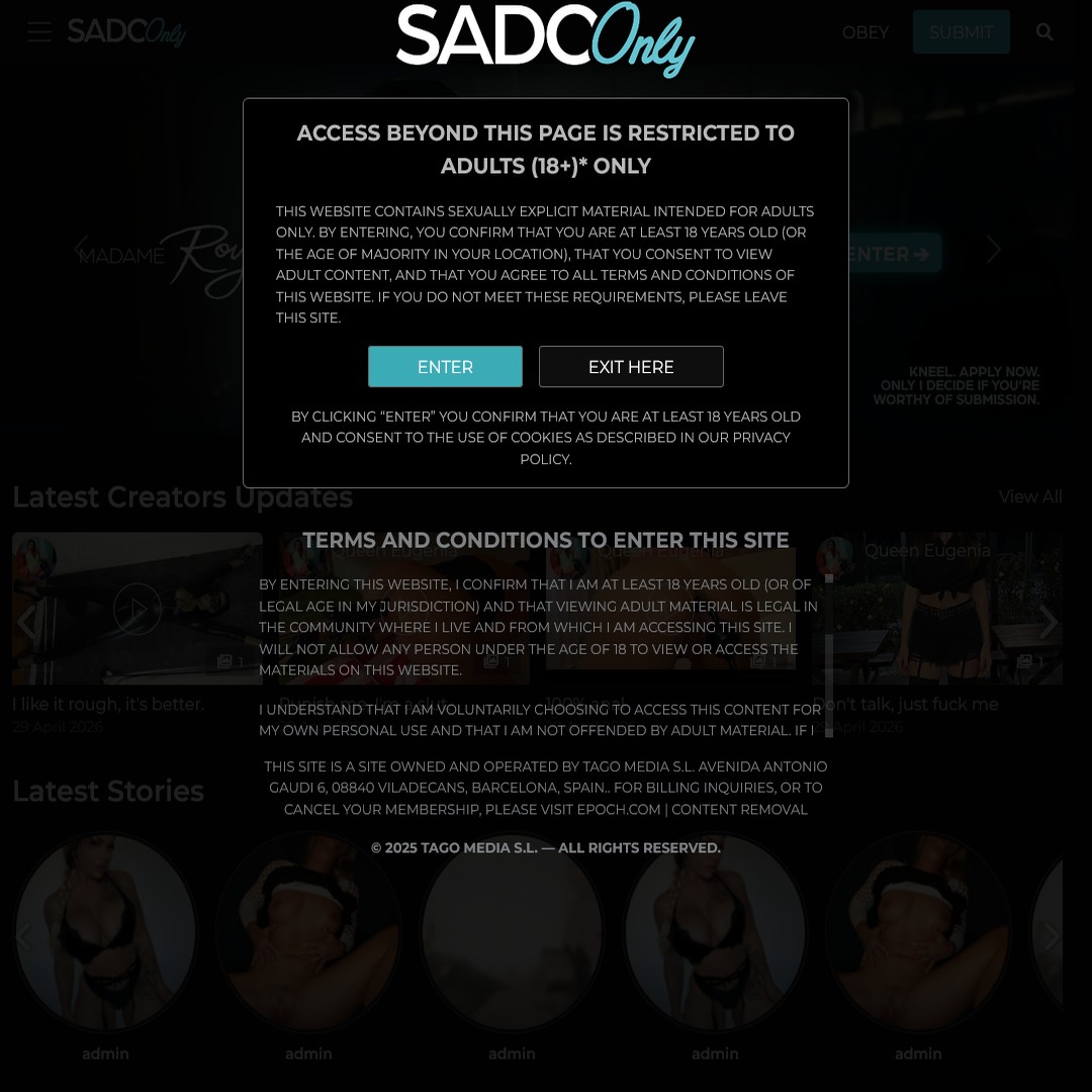 sado only account
